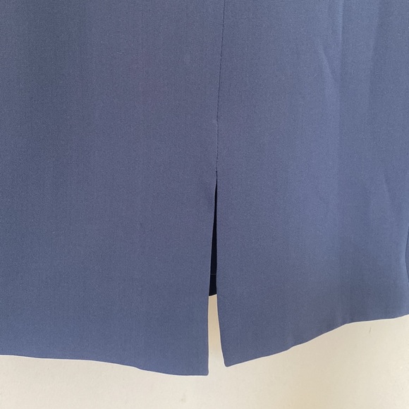 Tom and Linda Platt double face georgette dress with sleeves - US6 - Picture 10 of 13